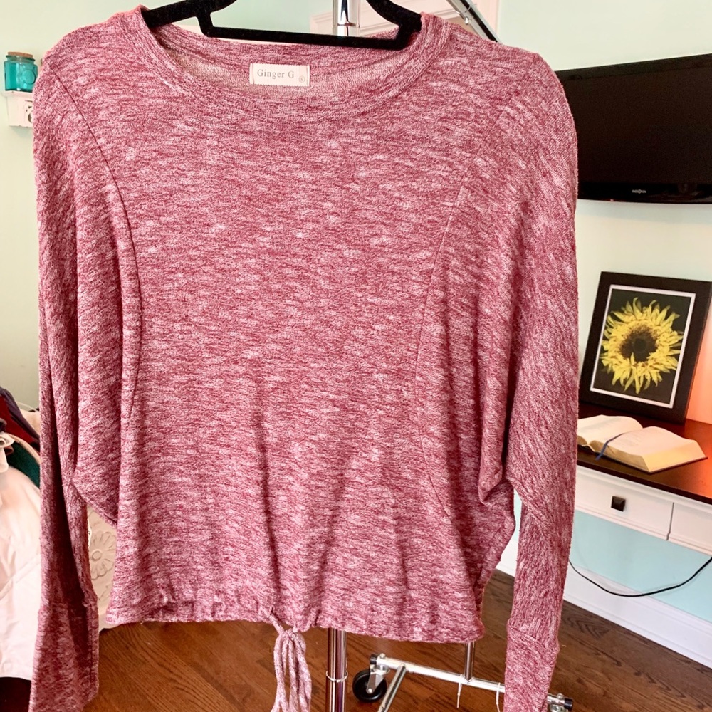 Pinkish sweater